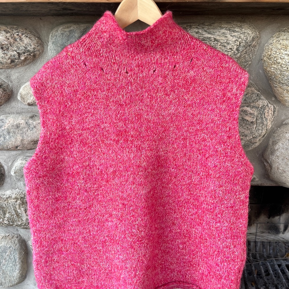 Zara Cowl Neck Sweater Vest